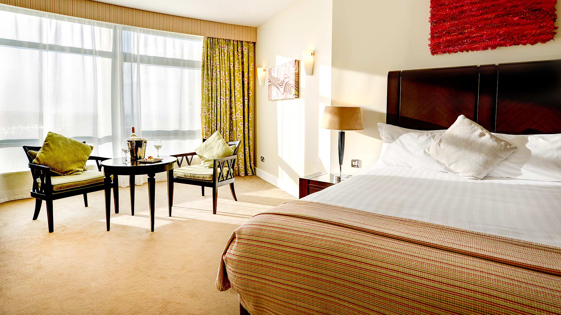 4 Star bedroom at the Cork International Hotel