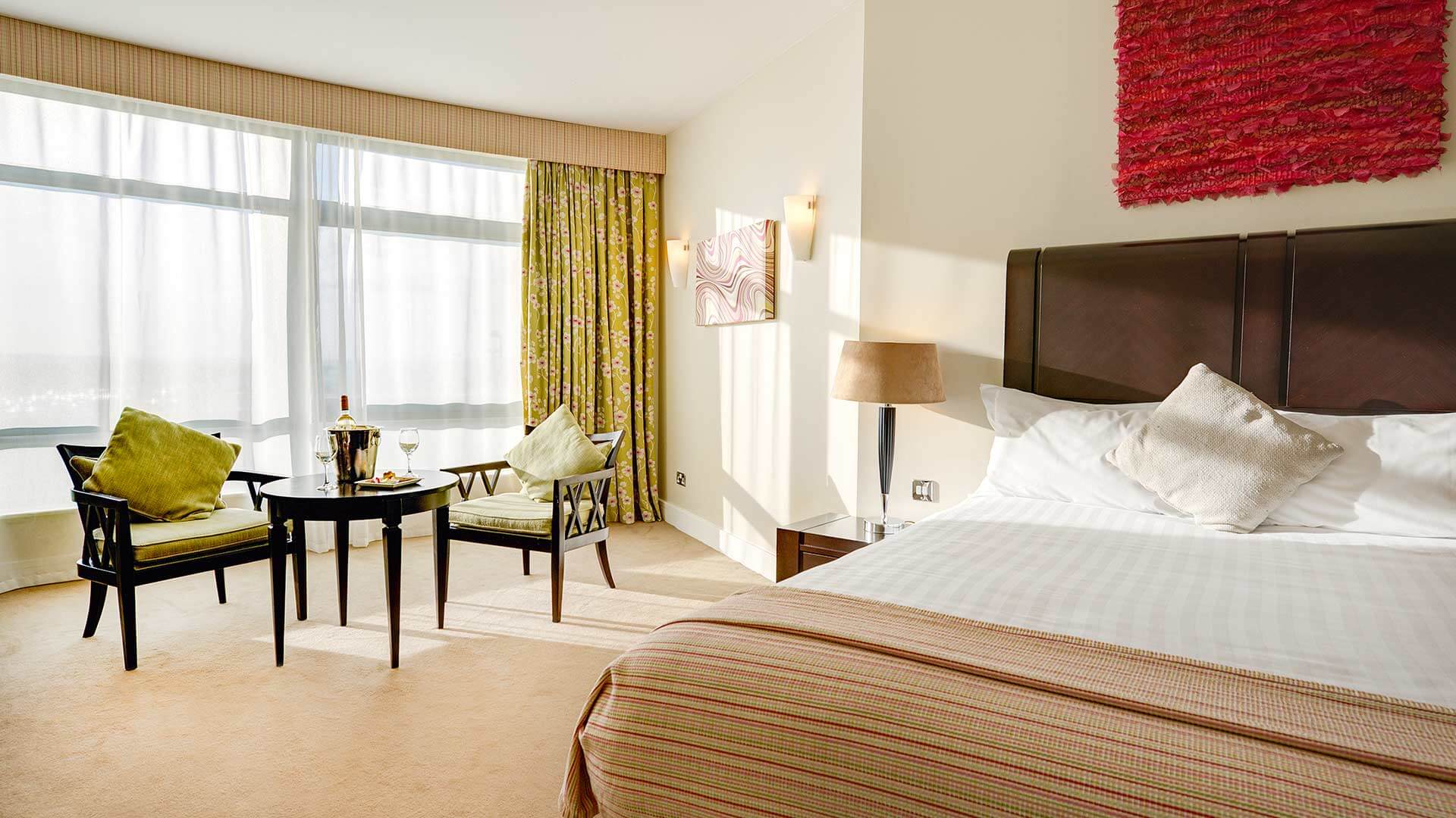 Signature room with king size bed at Cork International Hotel