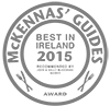 McKennas' Guides Award, Best in Ireland 2017 badge