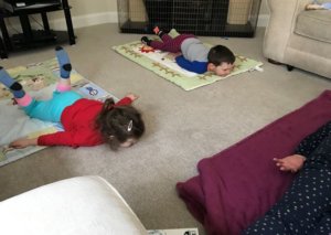 Kids yoga cork 