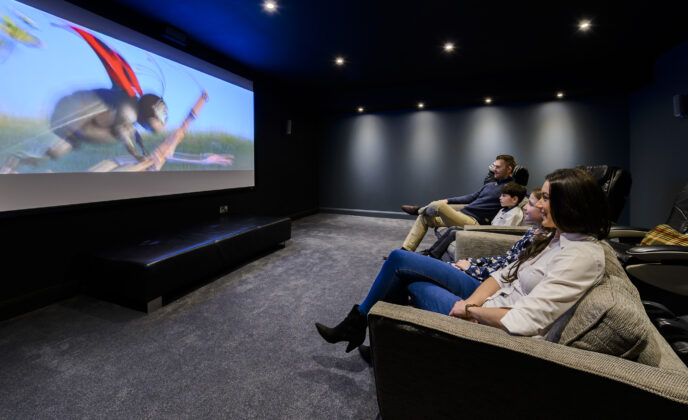 cinema room at cork International Hotel