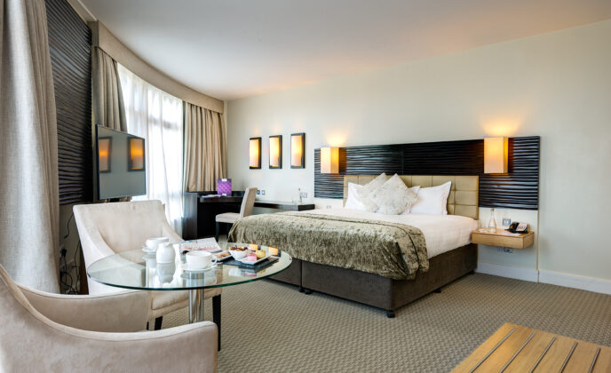 Image of spacious Deluxe Bedroom at Cork International Hotel