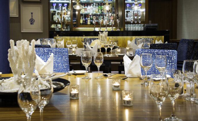 Pacific Restaurant Evening
