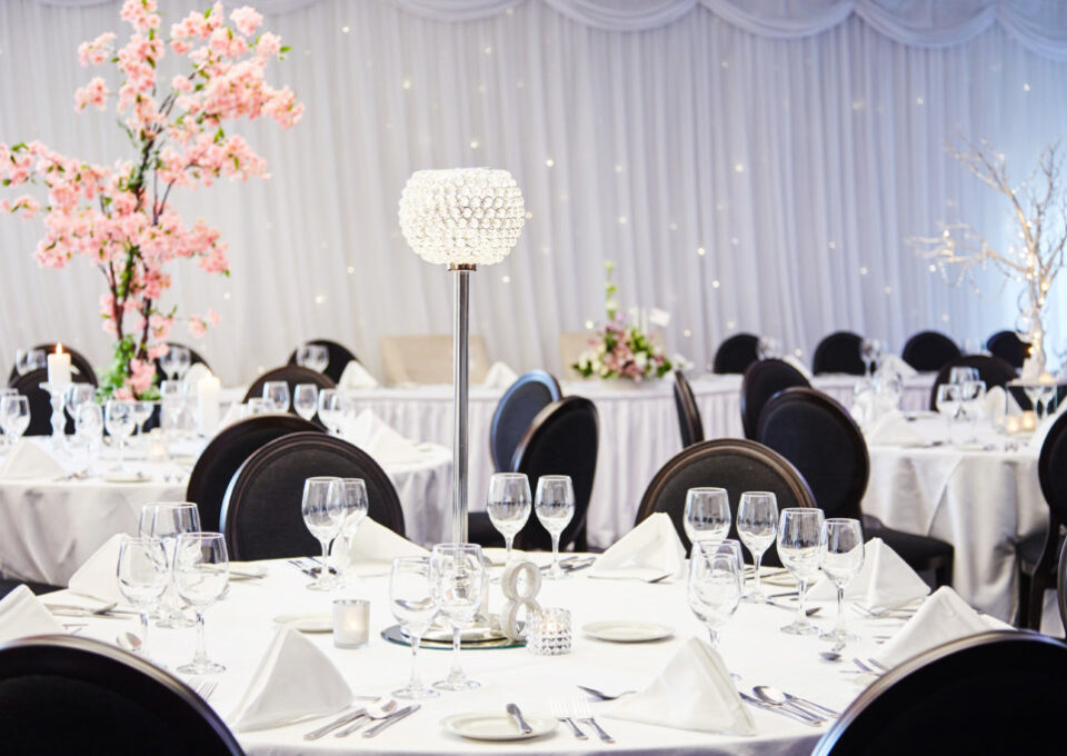 Ballroom set up