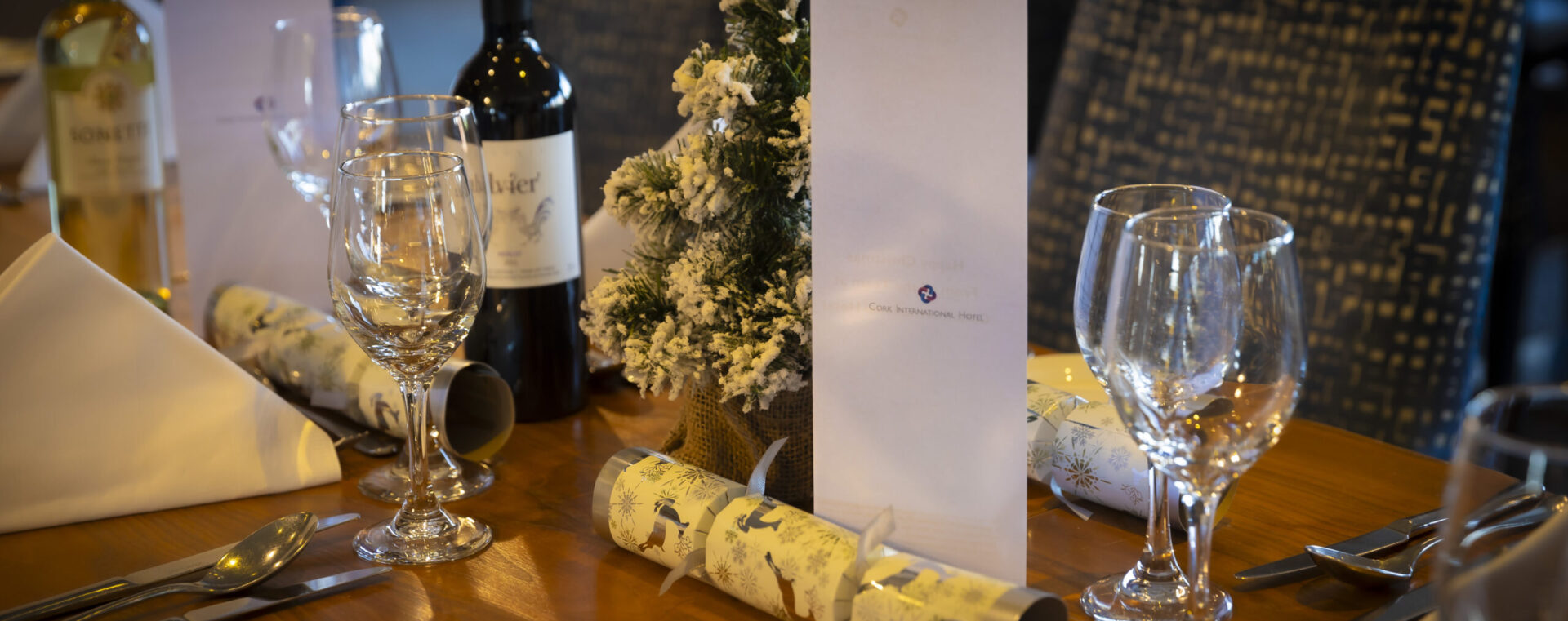 Festive Occasions Menu Wine Landscape Atlantic