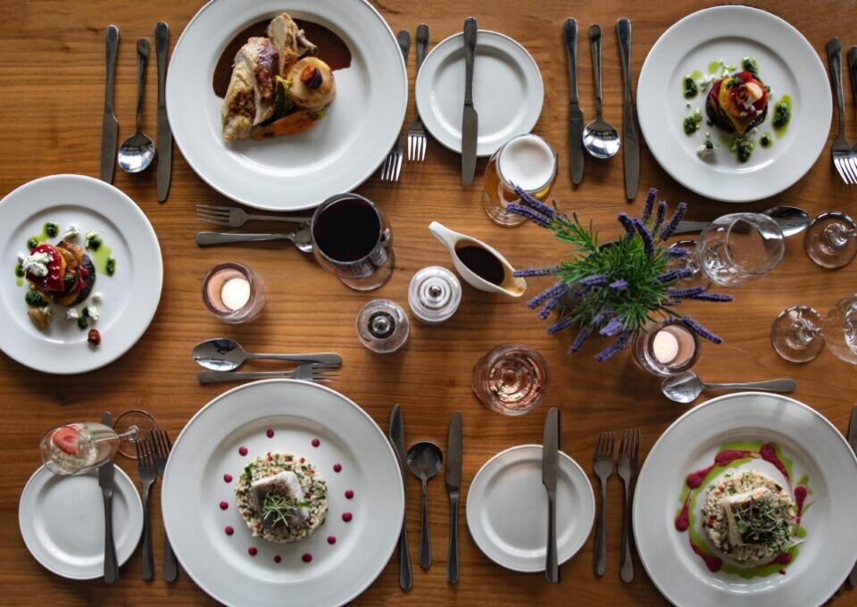 Overhead Multidish Landscape Occasions Atlantic