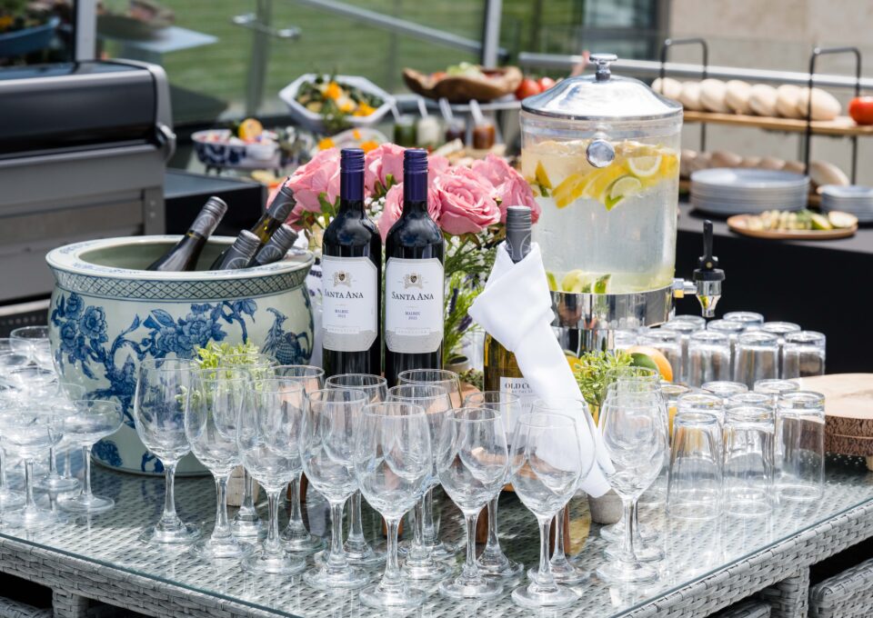 Terrace BBQ Drinks Station Landscape CIH 2