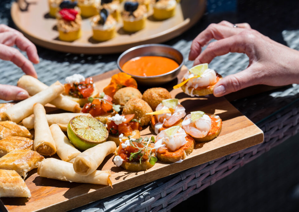 Terrace BBQ Finger Food Landscape CIH