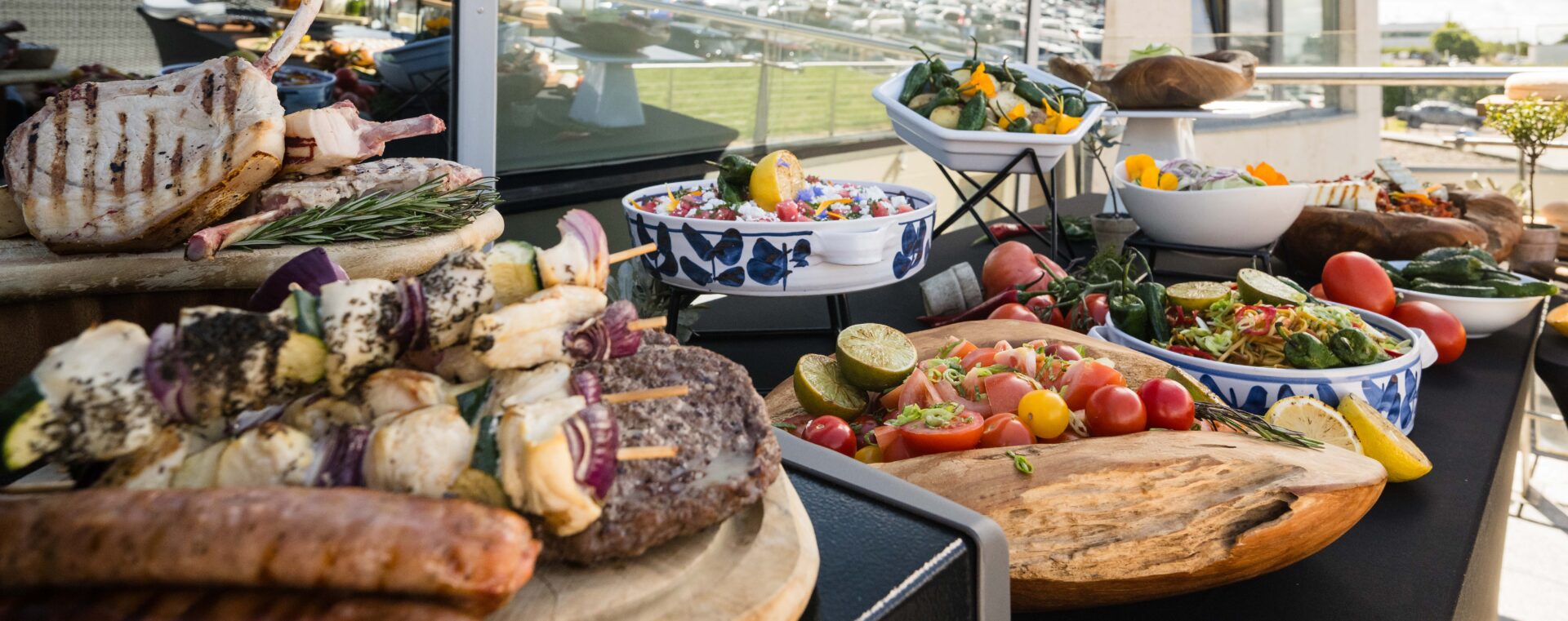 Terrace BBQ Food Station Landscape CIH 1