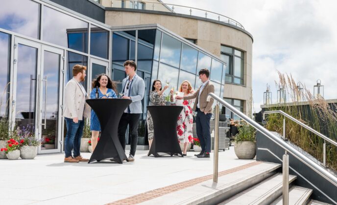 Terrace BBQ Guest Food Landscape CIH 6