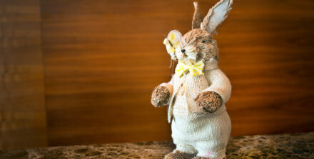 Easter Bunny Decoration Landscape CIH