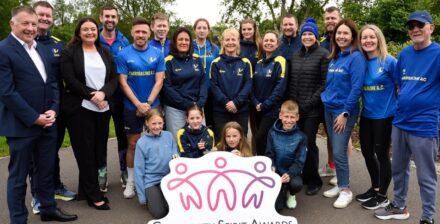 AWARD FOR VOLUNTEER WHO RAISED FUNDS FOR CHILDREN WITH ADDITIONAL NEEDS IN RINGASKIDDY Label Landscape